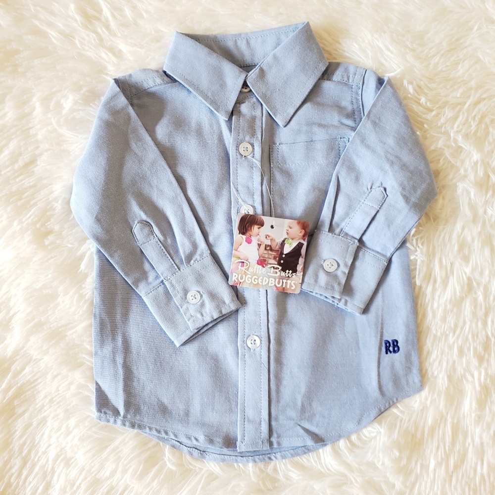 NWT 6-12m baby boy dress shirt